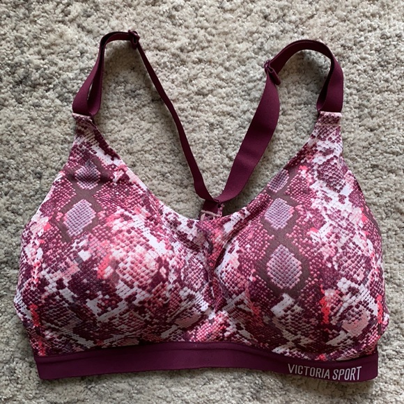 🌸 NWT Victoria’s Secret Pink Snake Set 32DD Small - Picture 9 of 13